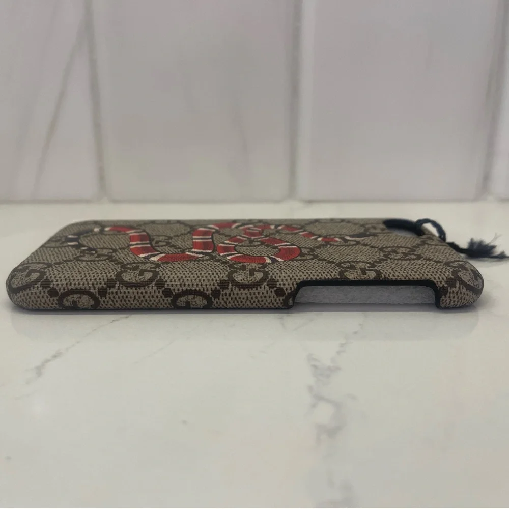 NEW Gucci Supreme Monogram Kingsnake iPhone 7/8 Phone Case 🐍❤️